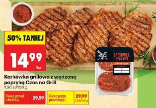 Karkówka grillowa z wędzoną papryką Czas na Grill
