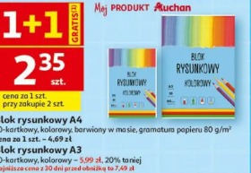 Blok rysunkowy A3 Auchan