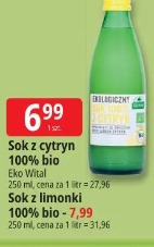 Sok z cytryn 100% bio Eko Wital