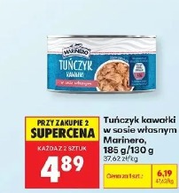 Tuńczyk kawałki w sosie własnym Marinero
