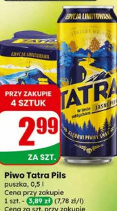 Piwo Tatra Pils