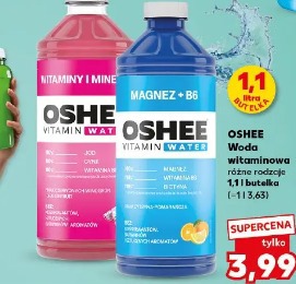 Oshee Woda witaminowa różne rodzaje