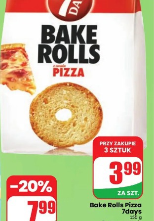 Bake Rolls Pizza 7days