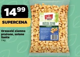 Orzeszki ziemne prażone, solone Sante