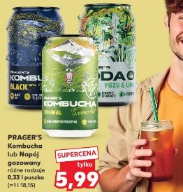 Prager's Kombucha lub Napój gazowany