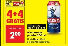 Piwo Harnaś puszka