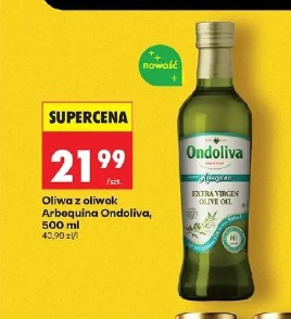 Oliwa z oliwek Arbequina Ondoliva