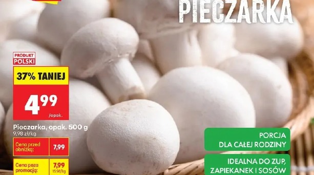 Pieczarka, opak. 500g