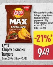 Lay's Chipsy o smaku burgera