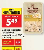 Uszka z kapustą i grzybami Nasze Smaki