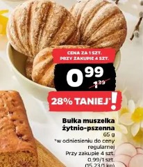 Bułka muszelka żytnio-pszenna