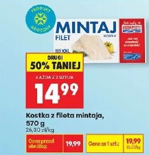 Kostka z fileta mintaja