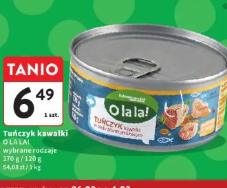 Tuńczyk kawałki O LA LA!