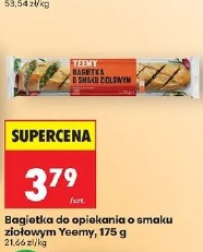 Bagietka do opiekania o smaku ziołowym Yeemy