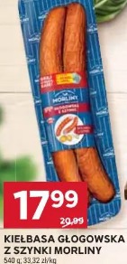 Kiełbasa głogowska z szynki Morliny