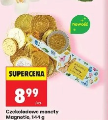 Czekoladowe monety Magnetia