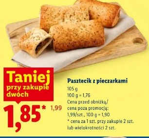 Pasztecik z pieczarkami
