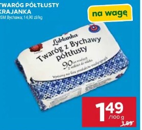 Twaróg półtłusty krajanka OSM Bychawa