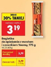 Bagietka do opiekania z masłem i czosnkiem Yeemy