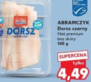 Abramczyk Dorsz czarny filet premium bez skóry