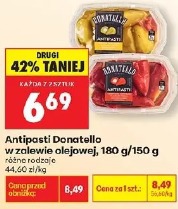 Antipasti Donatello w zalewie olejowej