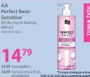 AA Perfect Basic Sensitive żel do mycia twarzy