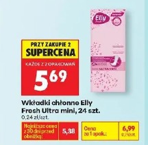 Wkładki ochronne Elly Fresh Ultra mini, 24 szt.