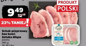 Schab wieprzowy bez kości Sztuka Mięsa