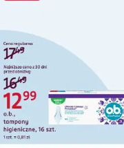 o.b., tampony higieniczne