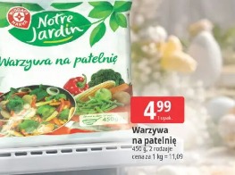 Bukiet kwiatowy warzyw Notre Jardin