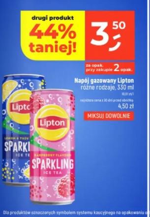 Napój gazowany Lipton