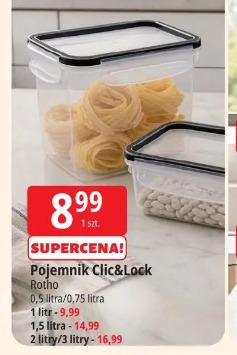Pojemnik Clic&Lock Rotho