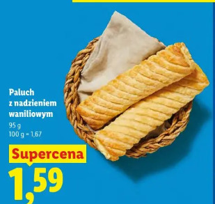 Paluch z nadzieniem waniliowym