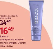 Biovax, szampon do włosów blond i siwych