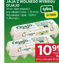 Jaja z wolnego wybiegu O!Jajo