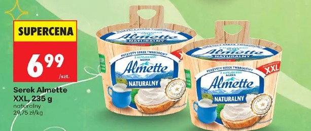 Serek Almette naturalny