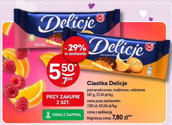 Ciastka Delicje