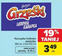 Kanapka lodowa Grześki Goplana