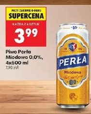 Piwo Perła Miodowa 0,0%