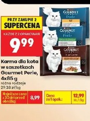 Karma dla kota w saszetkach Gourmet Perle, 4x85 g