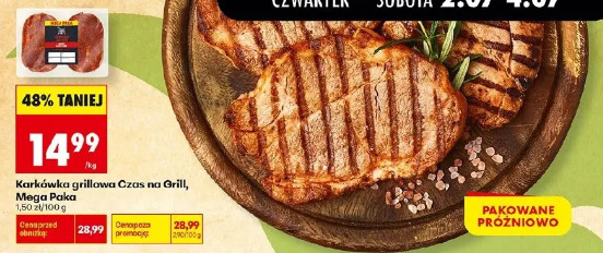 Karkówka grillowa Czas na Grill, mega paka