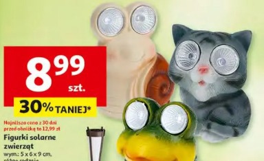 Figurki solarne zwierząt