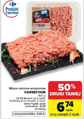 Mięso mielone wieprzowe Carrefour