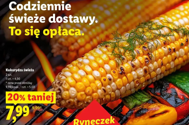 Kukurydza świeża