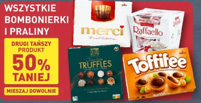 Wszystkie bombonierki i praliny