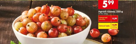 Agrest różowy, 250 g