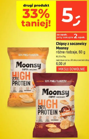 Moonsy chipsy z soczewicy