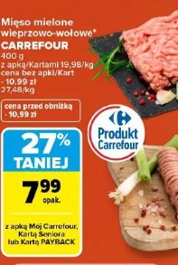 Mięso mielone wieprzowo-wołowe Carrefour