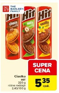 Hit choco, nuts, vanilla