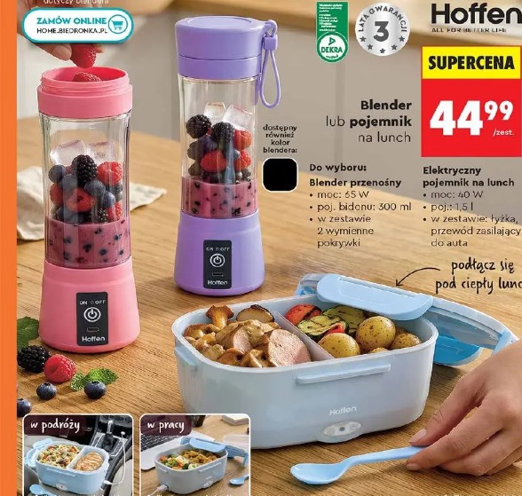 Blender lub pojemnik na lunch Hoffen